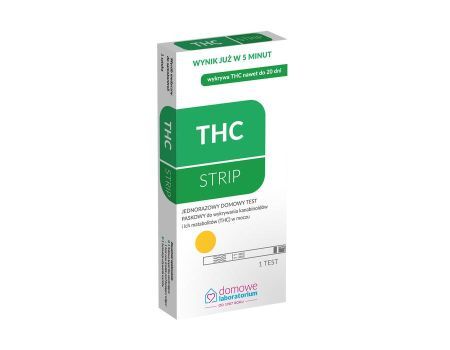 THC Strip szybki test wykrywający metabolit haszyszu i marihuany w moczu 1szt