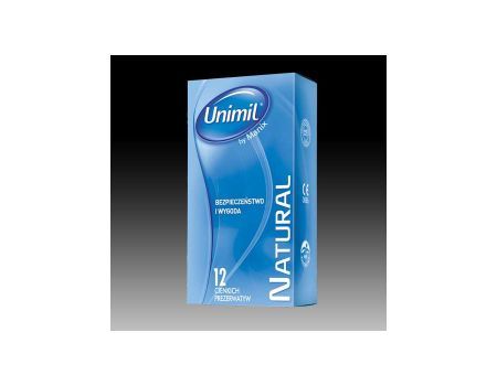 UNIMIL Natural prezerwatywy 12szt