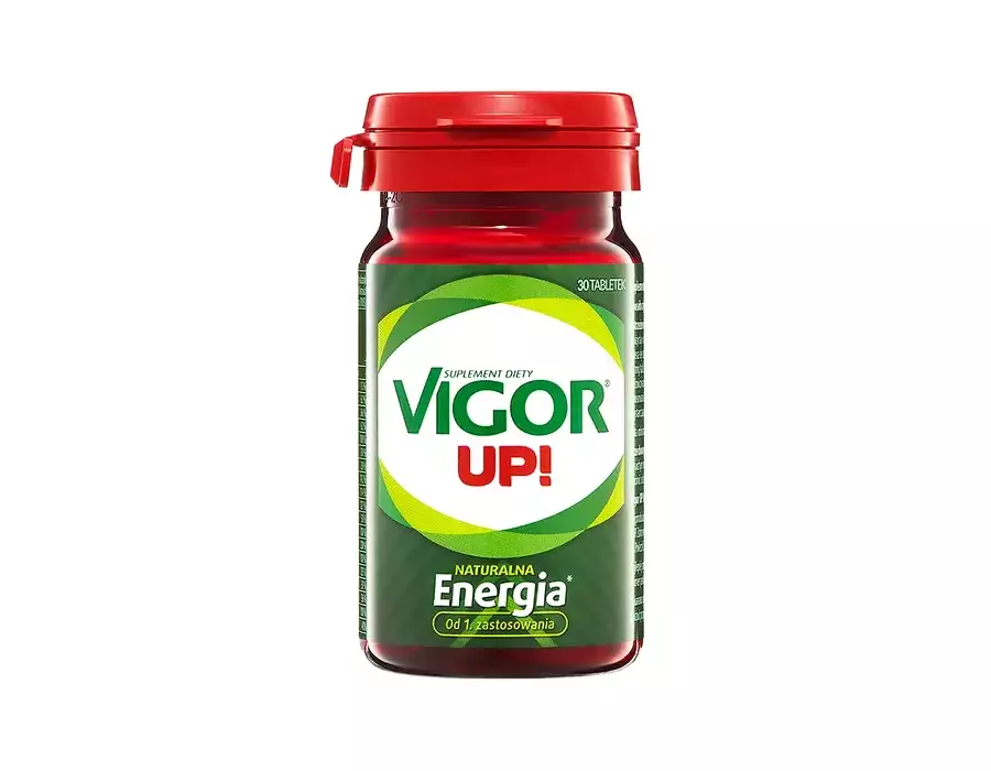 VIGOR UP! 30 tabletek z witaminami, minerałami i kofeiną