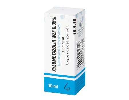 Xylometazolin WZF 0,5mg/ml krople do nosa, roztwór 10ml
